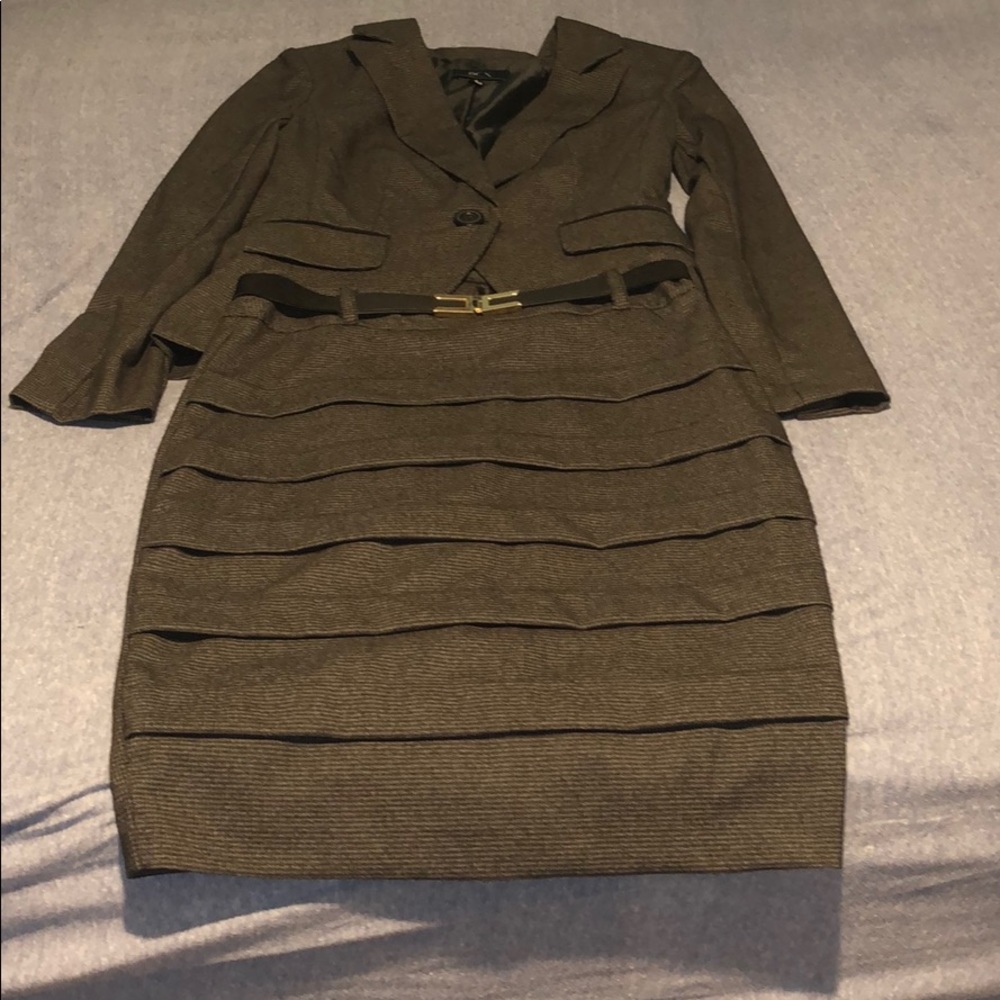 2 piece dress suit